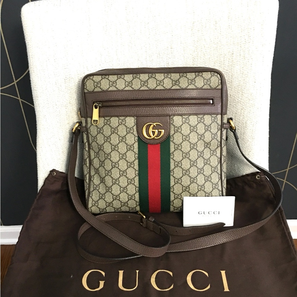 Authentic Gucci unisex Ophedia messenger bag - Picture 2 of 16